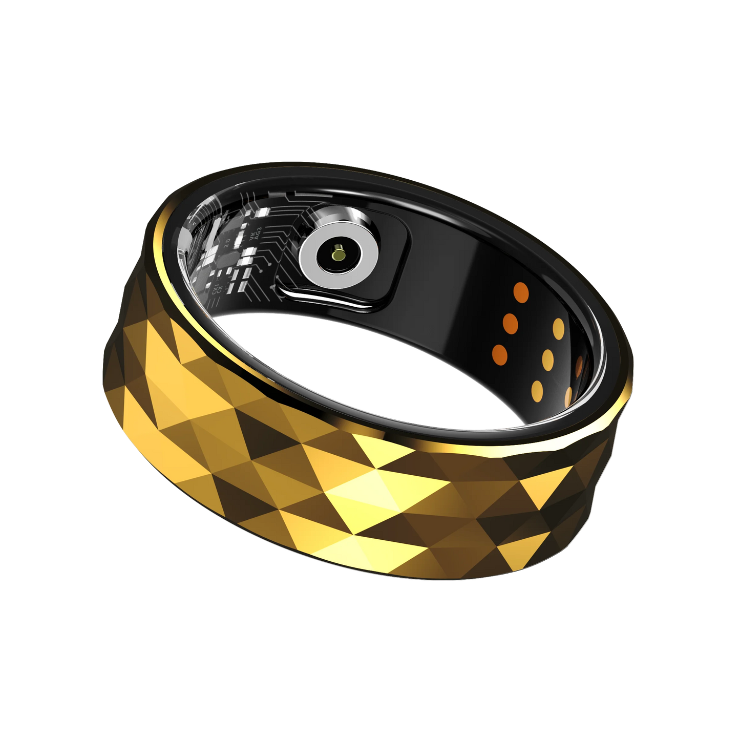 R12 Smart Ring Fitness Tracker Health Sleep Monitor IP68 Waterproof Heart Rate Smart Rings for Men