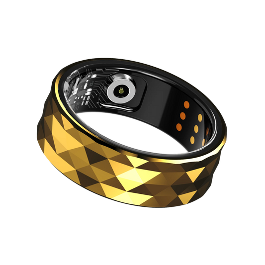 R12 Smart Ring Fitness Tracker Health Sleep Monitor IP68 Waterproof Heart Rate Smart Rings for Men