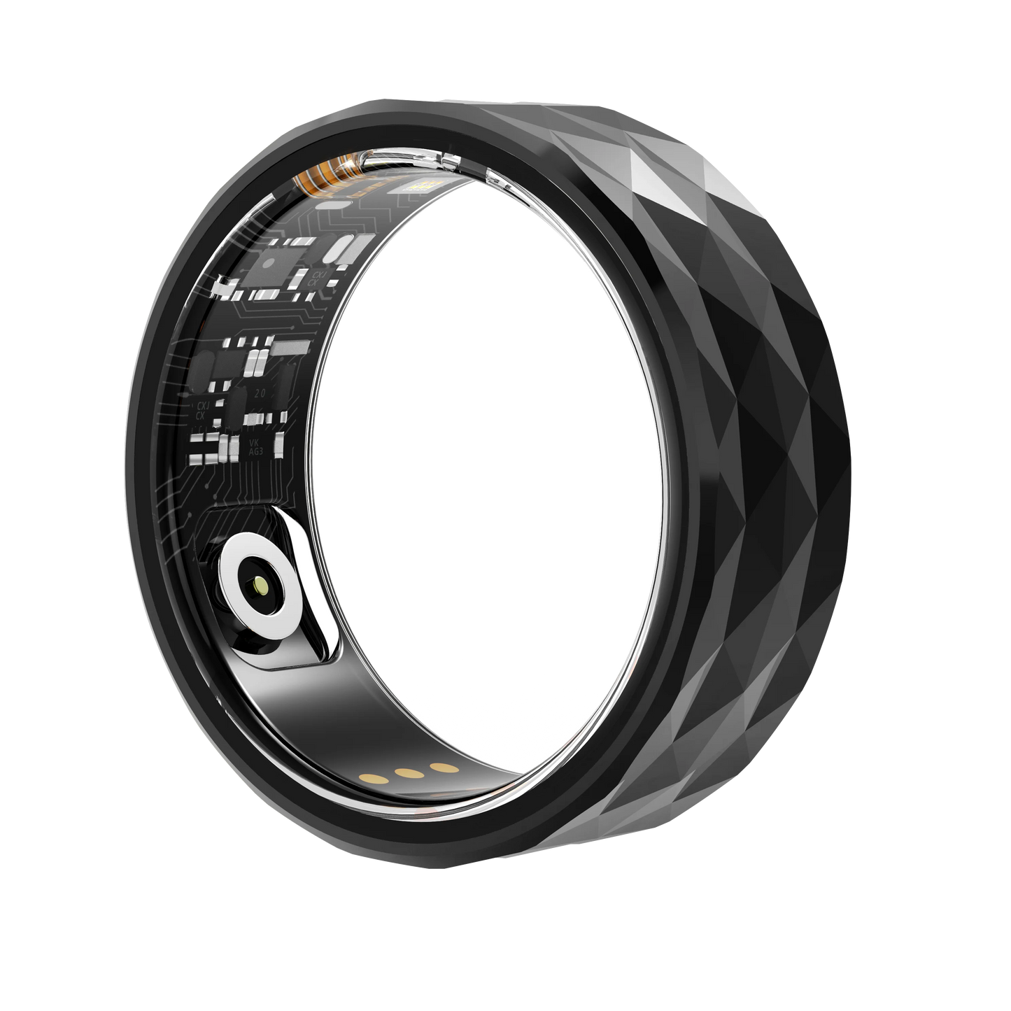 R12 Smart Ring Fitness Tracker Health Sleep Monitor IP68 Waterproof Heart Rate Smart Rings for Men