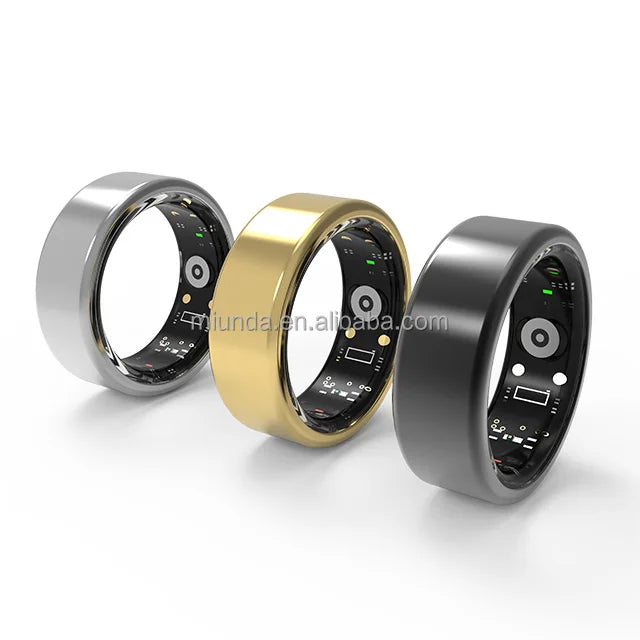 MIUNDA Smart Ring MR-S001with US6~13# Sleep Tracking Wearable Heart Rate Fitness Tracker 5-7Days Battery Life Smart Rings