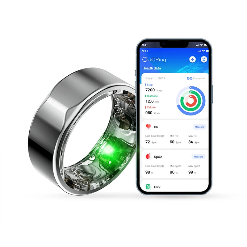 2301A Titanium Smart Rings for Men Android Step tracker Fitness Ring tracker Gps Smartring Swim