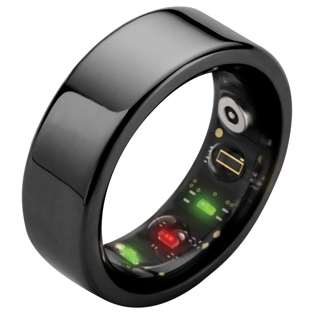 Hot Selling Health Care Blood Oxygen Measurement Sleep Tracking Sports Monitoring Fashionable Smart Rings for Men drop shipping