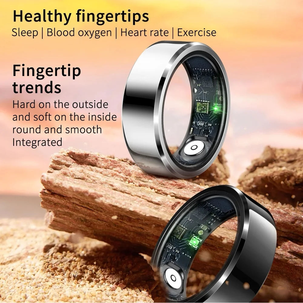 Golfer Health Tracker Sports Smart Ring for Health Index Monitoring