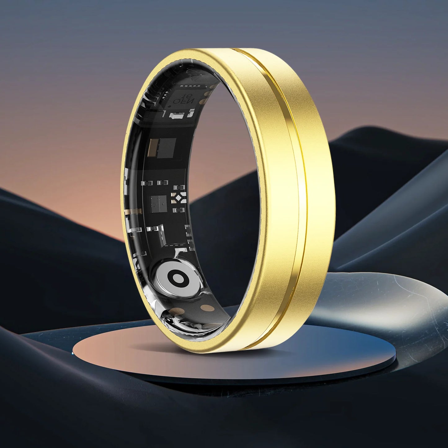 2025 New Smart Ring Sleep&Health Blood Pressure Monitoring 5ATM Waterproof Multiple Sports Modes Smartrings For Men Women Gifts