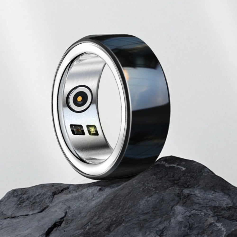 New Smart  Health Ring with Heart Rate Blood Oxygen Sleep Monitoring Step Counting Waterproof and Multifunctional Rings