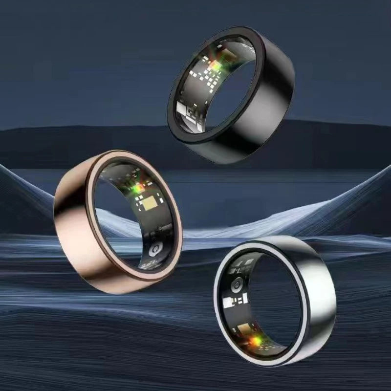 Smart Rings Health Tracker Sleep Heart Rate Blood Oxygen Exercise Remote Control Photography Bluetooth Multi Functional Ring
