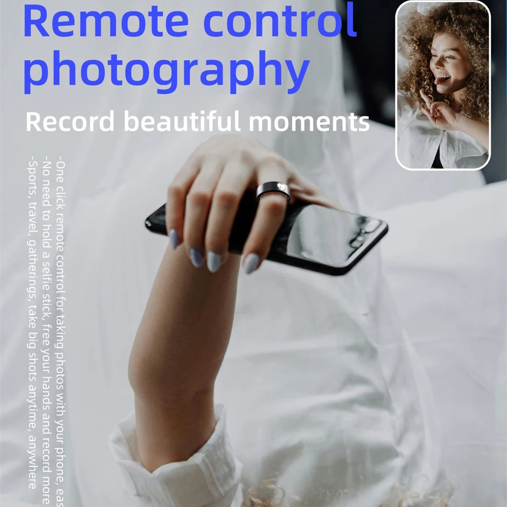 Lovers Intelligent Rings ECG Smart Ring Men Women Health Tracker ECG Monitor Heart Rate Body Temperature Waterproof Fitness