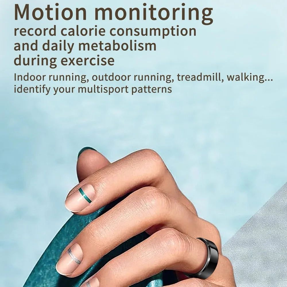 Golfer Health Tracker Sports Smart Ring for Health Index Monitoring
