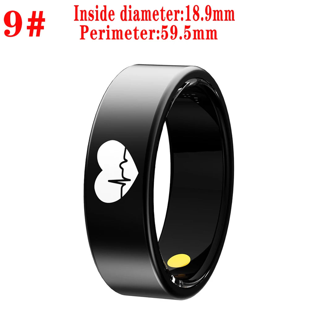Lovers Intelligent Rings ECG Smart Ring Men Women Health Tracker ECG Monitor Heart Rate Body Temperature Waterproof Fitness