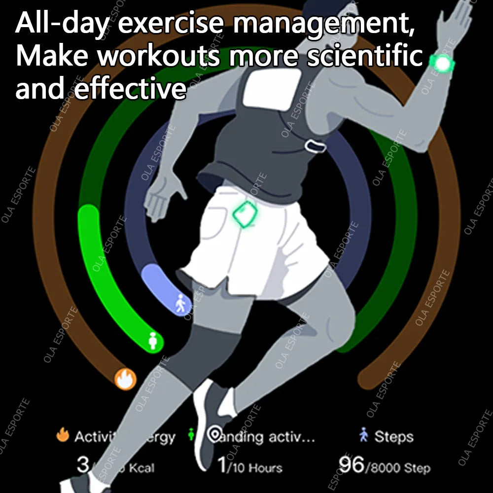 For Android IOS Phones Men Women Smart Ring With Charging Case Information Reminder Fitness Rings Pedometer Sleep Health Monitor