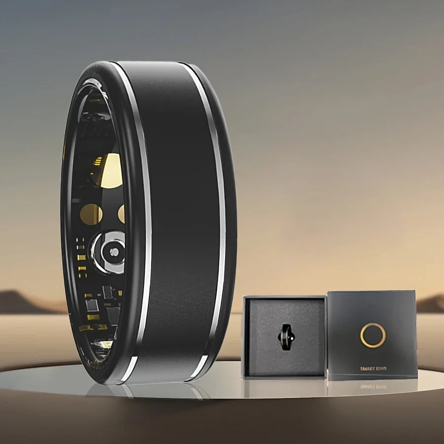 Smart Health Rings for Women Men, Fitness Tracker with Heart Rate, Blood Oxygen, Sleep Tracker, Step Tracker, IP68 Waterproof