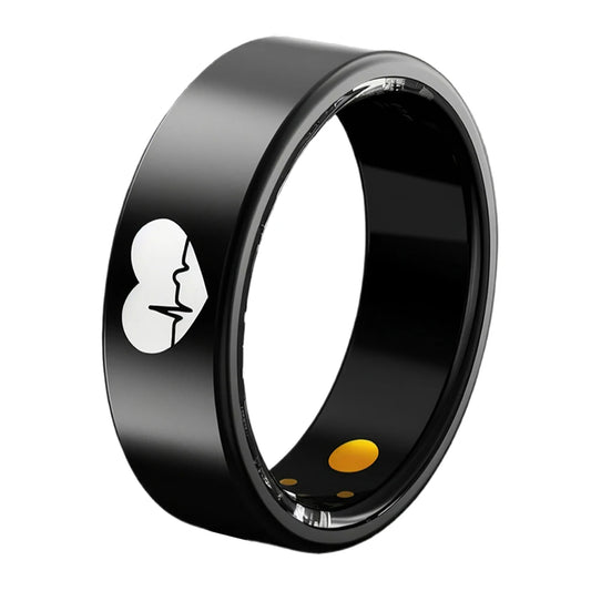 ECG Health Smart Ring Accurate Heart Rate Blood Oxygen Blood Pressure Detection Sleep Monitoring Fitness Rings IP68 Waterproof