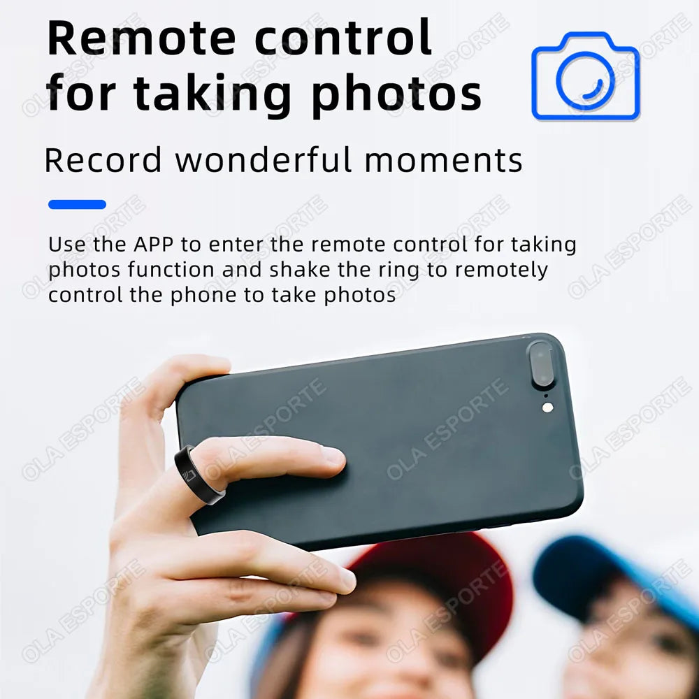 Smart Ring NFC Ring Health Fitness Tracker Ceramic Health Ring 2025 Sleep Tracking Heart Rate Blood Pressure with Charging Case