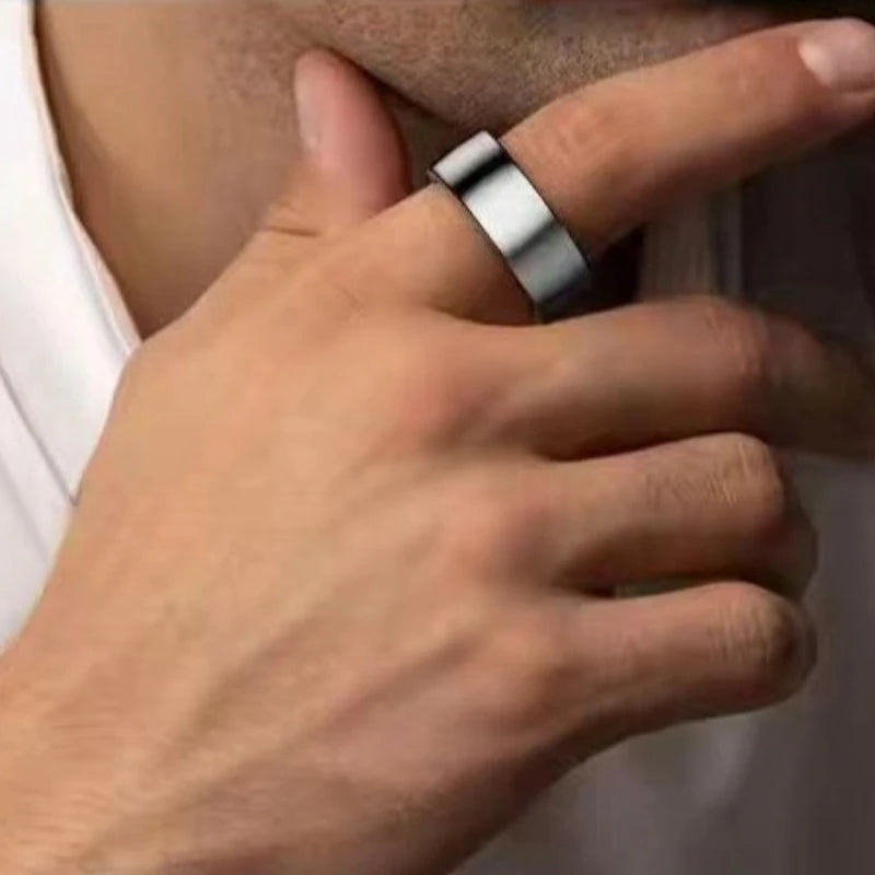 Smart Rings Health Tracker Sleep Heart Rate Blood Oxygen Exercise Remote Control Photography Bluetooth Multi Functional Ring